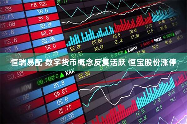 恒瑞易配 数字货币概念反复活跃 恒宝股份涨停