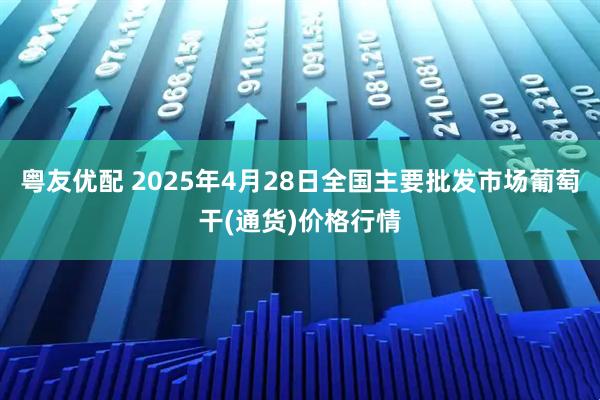 粤友优配 2025年4月28日全国主要批发市场葡萄干(通货)价格行情
