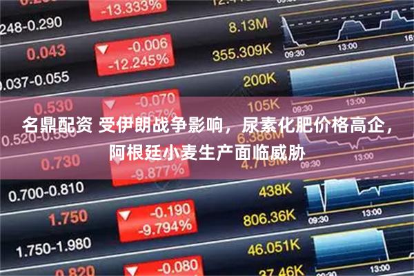 名鼎配资 受伊朗战争影响，尿素化肥价格高企，阿根廷小麦生产面临威胁